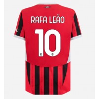 Dres AC Milan Rafael Leao #10 Domáci 2024-25 Krátky Rukáv